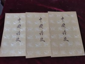 中国诗史（上中下册）
