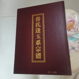 重庆市梁平区袁驿 谷氏宗谱 16开 精装