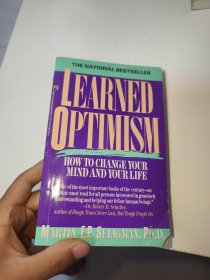 Learned Optimism：How to Change Your Mind and Your Life（侧面有污渍）