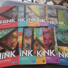 英文原版 Cambridge Think:Student's Book1(学生书+练习册) +Student's Book2(学生书+练习册)+Student's Book3(学生书+练习册) + Student's Book4(学生书+练习册)+ Student's Book5(学生书+练习册)+WORKBOOKS STARTER+Student's Book STARTER  共12本合售