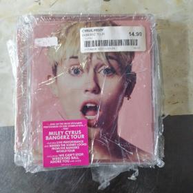 F2672  麦莉赛勒斯Miley Cyrus Bangerz Tour DVD  原版未拆封