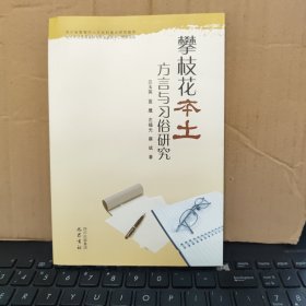 攀枝花本土方言与习俗研究（库存图书，内页全新无笔记，详细目录参照书影）