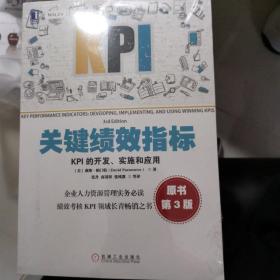 关键绩效指标：KPI的开发、实施和应用(原书第3版)