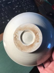 宋金茶盏----唐邢窑白釉玉璧底唇口盏