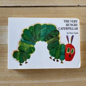 The Very Hungry Caterpillar  Board book 饥肠辘辘的毛毛虫 英文原版