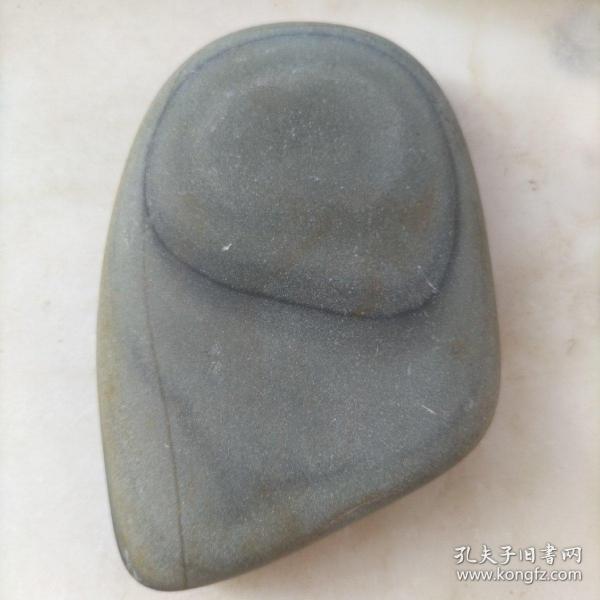 广西来宾市大湾古代砭石（红水河流域奇石精品）古骆越石器精品 〔人形砭石精品〕363克 滑雪板