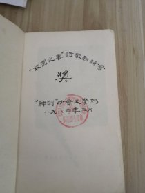 青年诗选1981~1982