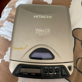 HITACHI VCD随身听播放可以