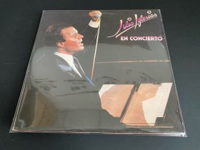荷兰版 Julio lglesias 胡里奥 EN CONCIERTO 较多细痕 双碟装12寸LP黑胶唱片