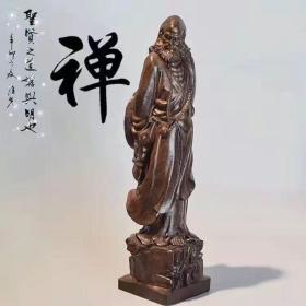 木雕达摩祖师