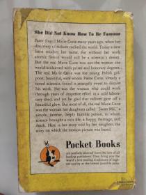 MADAME CURIE (A BIOGRAPHY BY EVE CURIE) <居里夫人传记> 1946年出版 三面刷红