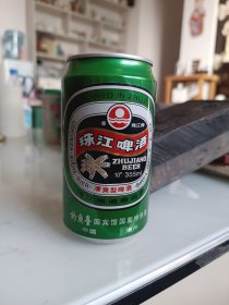 1998年珠江啤酒，空罐子