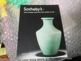 SOTHEBY'S 苏富比fine chinese ceramics and works of art