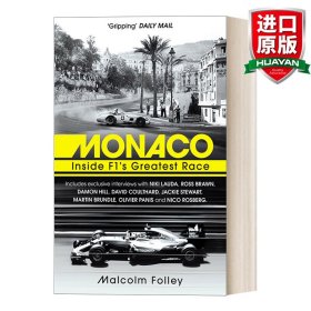 英文原版 Monaco 摩纳哥蒙特卡罗F1大奖赛 英文版 进口英语原版书籍