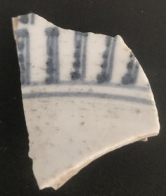 清代青花古瓷片(33)