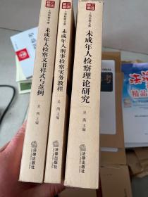 上海检察文库：未成年人检察文书样式与范例，未成年人刑事检察实务教程，未成年人检察理论研究（3册）