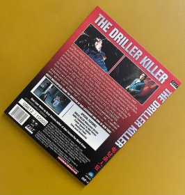 电钻杀人狂（电钻杀手）DVD 华美独家美版D9，中文字幕，美国著名独立电影大咖阿贝尔·费拉拉1979年拍摄的连环杀手恐怖类型片，年轻气盛、粗糙风格的邪典电影，费拉拉将Bloody片的乖张狂暴同现代艺术边缘化的生存状态相结合，极具实验性和不羁的姿态。
