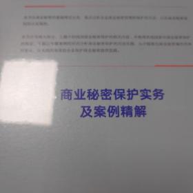 商业秘密保护实务及案例精解