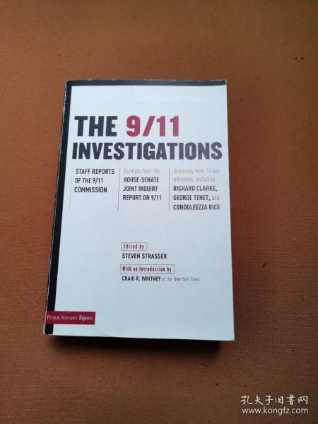 The 9-11 Investigations (Publicaffairs Reports) Paperback 2004by Steven Strasser 孤本绝版稀少价值急用有用防恐防暴新模式