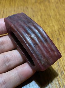稀有！玉扣皮带扣 良渚文化地方玉软玉
