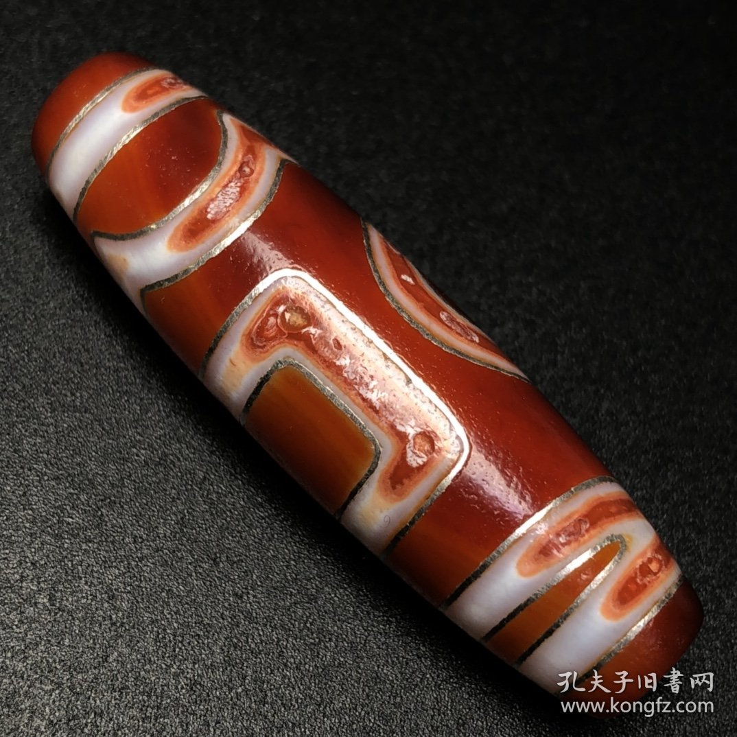 【息增怀天珠】 尺寸：49*14毫米 重量15.5克