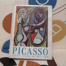 Picasso: Fifty Years of His Art1946年世界版画与绘画大师毕加索50年艺术作品集，大量艺术图片，精装作者Alfred H. Barr, Jr 英文原版书