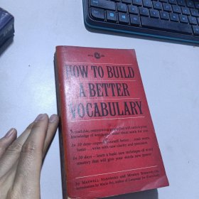 HOW TO BUILD A BETTER VOCABULARY