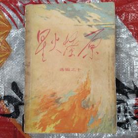 星火燎原 选编之10(本册为解放战争回忆史料。叶剑英:战略决战。萧全夫。曾雍雅。龙书金。张业香:梁士英舍身。吴克华。郭宝俊。郑明波。梁兴初:黑山阻击战。齐一飞。刘贤权。谭旌樵。黄径深。武鸣亭。金乃坚:李贵。堵黄维。南坪集阻击战。刘福庆。张明。原增禄。于浩。况玉纯。艾奇。冷绍志。张虎。邱相田。钱富民。密云城。抢占丰台。赵诱山。李天佑。衡宝战役。通过回民区。庄稼。武志升。杜贤友。许义保。李水清)