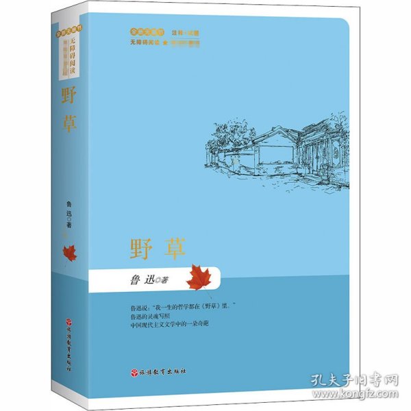 野草（简装）名家名著版无障碍阅读全新无删节注释+试题