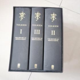 TOLKIEN THE HISTORY OF MIDDLE EARTH 1 2 3 带原装盒