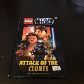 LEGO: Star Wars Attack of the Clones (Dk Readers Level 2)乐高系列：星球大战之克隆人的进攻 英文原版