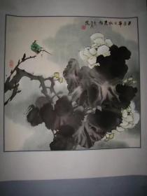 江苏花鸟画名家吴湛园花鸟画精品