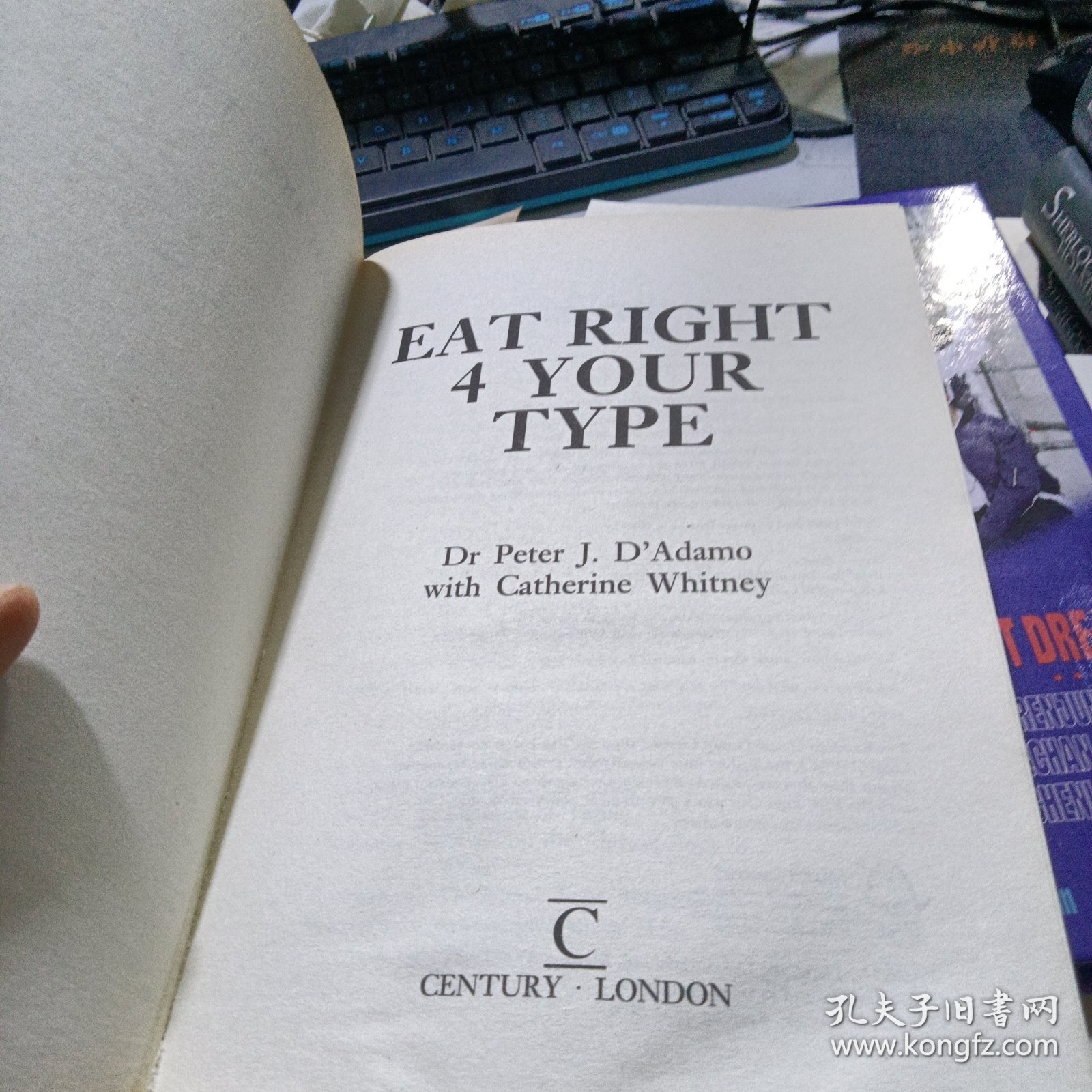 Eat Right 4 Your Type