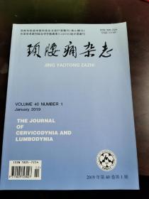 颈腰痛杂志（2019年第1期）