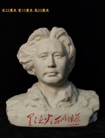 瓷像。【高23厘米】 做工精细，伟人霸气庄严，办公室.会议室，客厅，红藏开馆展示个人收藏佳品