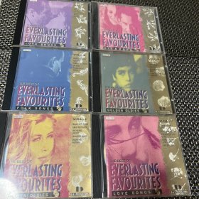 EVERLASTING  FAVOURITES  永恒英文金曲精选Vol.1-6  6CD（有使用痕迹）