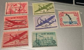 美国航空旧票