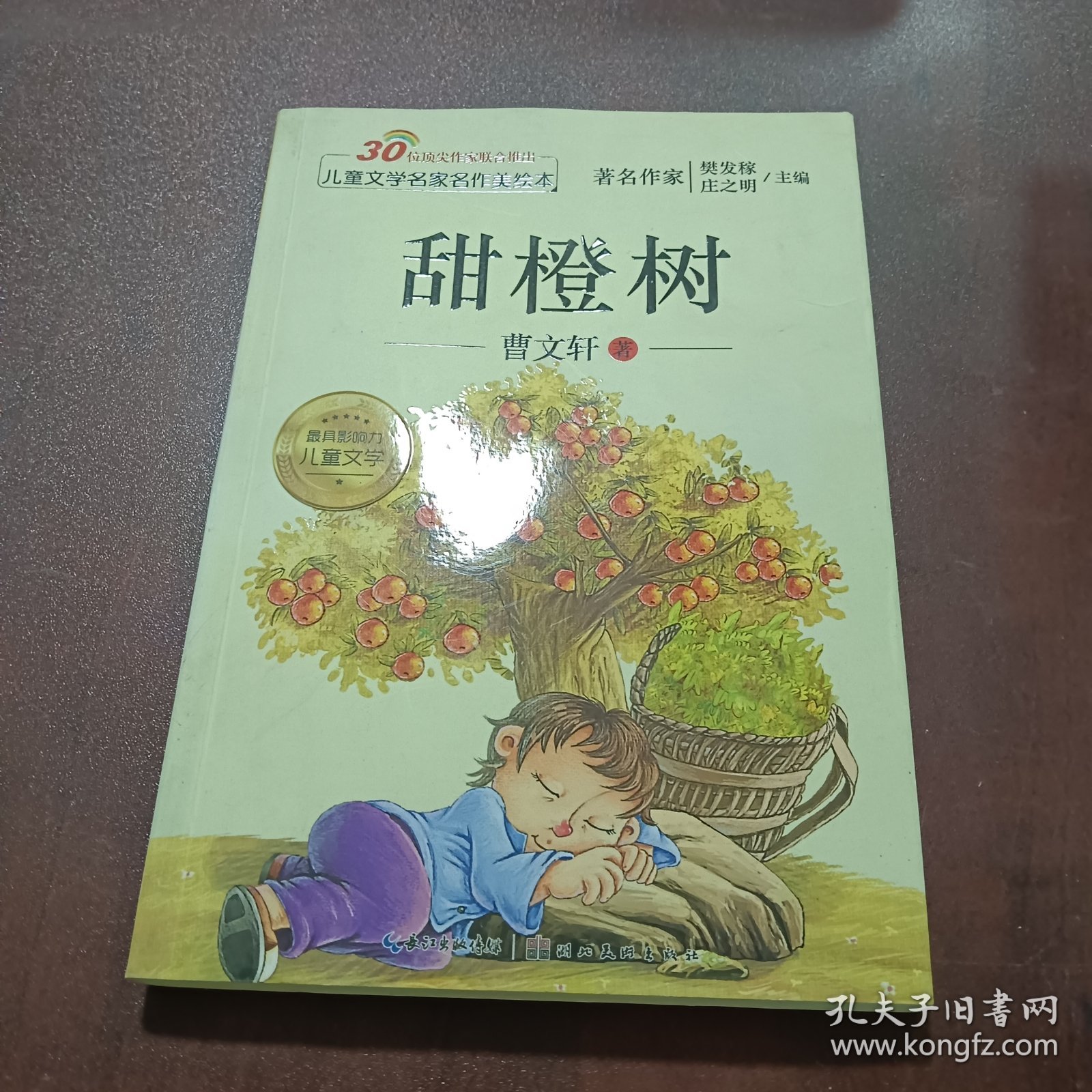 儿童文学名家名作美绘本：甜橙树（注音版）