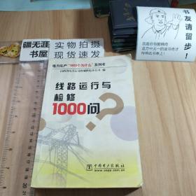 线路运行与检修1000问/电力生产1000个为什么系列书