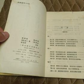 蝴蝶缘银瓶梅(清)佚 名撰（有水渍，慎重下单）