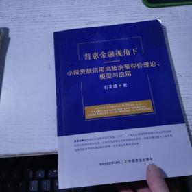 普惠金融视角下 小微贷款信用风险决策评价理论 模型与应用