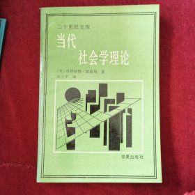 当代社会学理论（二十世纪文库 ）