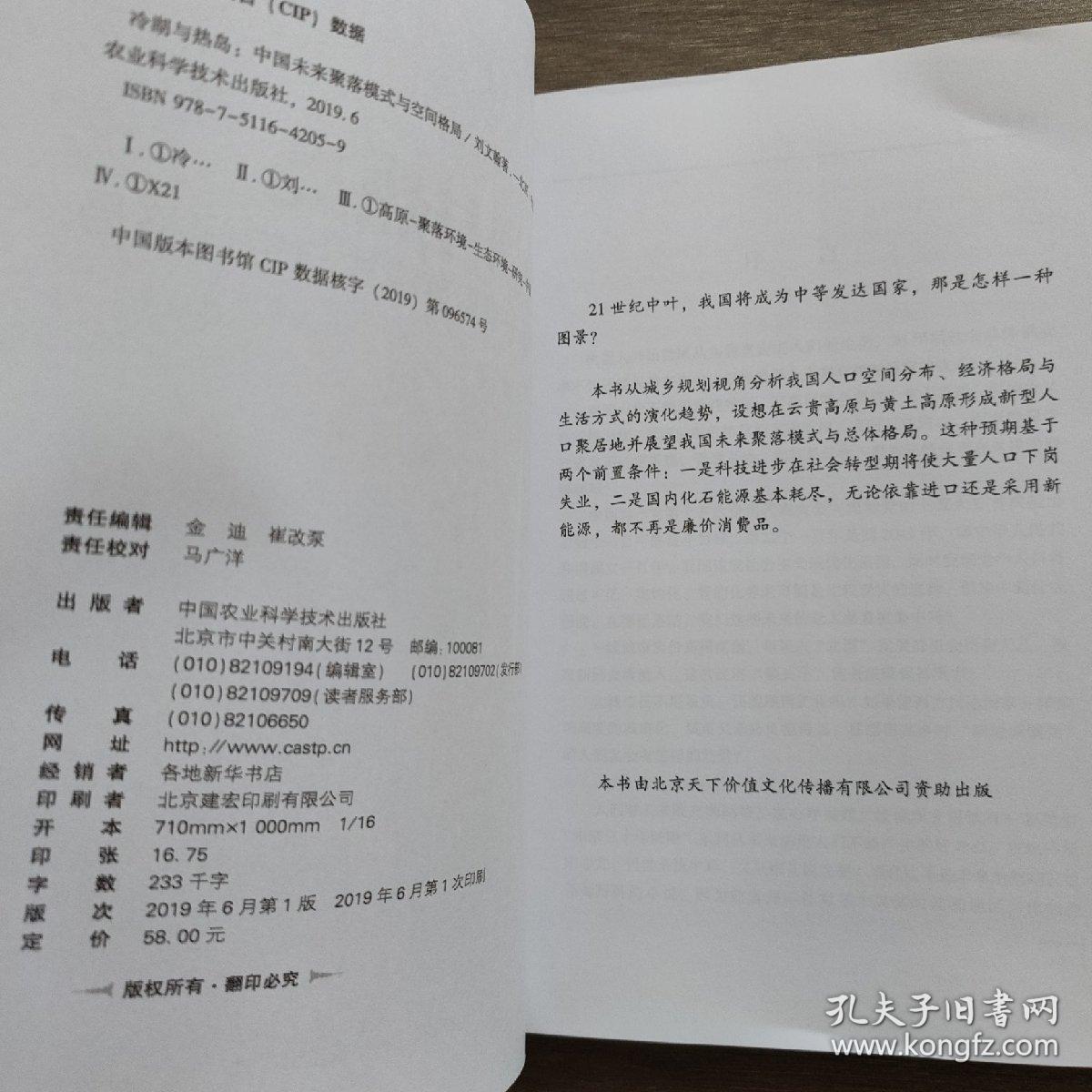 冷湖与热岛中国未来聚落模式与空间格局