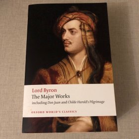 Lord Byron The Major Works including Don Juan and Childe Harold’s Pilgrimage 拜伦主要作品 英文原版 包括《唐璜》《恰尔德·哈洛尔德游记》