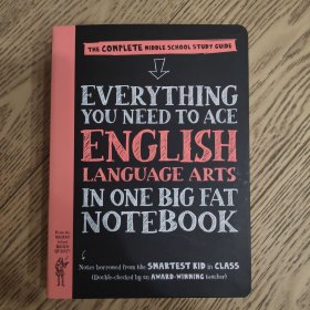 【预订】Everything You Need to Ace English Language Arts in One Big Fat Notebook: The Complete Middle School Study Guide