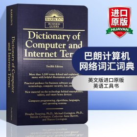 英文原版 Barron's Dictionary of Computer and Internet Terms 巴朗计算机和网络术语词典 英文版 进口英语原版书籍