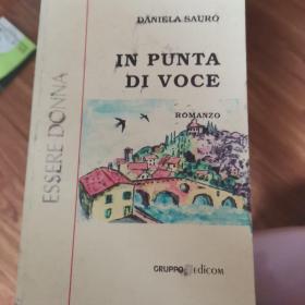 意大利语小说？懂的看图 品相看图 ln punta di voce