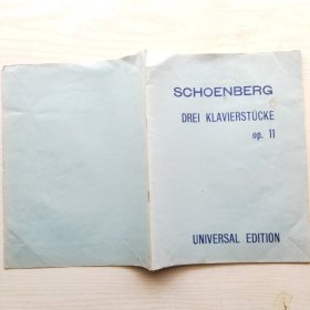 贝尔格 钢琴曲3首