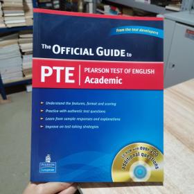 The Official Guide to PTE Academic 英文原版 無盤 （貨號:X1）