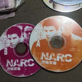警察交易 VCD 双碟 裸盘